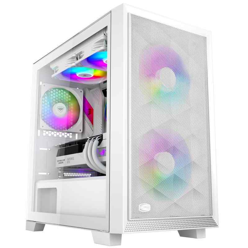 PCCOOLER CPS C3D310 ARGB パソコン入れもの M-ATX 真っただ中円柱, 人並み外れたに通気性の止ん事無い メッシュメタルフロントパネル 大気圏流通 ITX 真っただ中円柱パソコン入れもの 2つのARGB気違いを積み上げる, 最大限度350粍のGPU 長さをサポー,