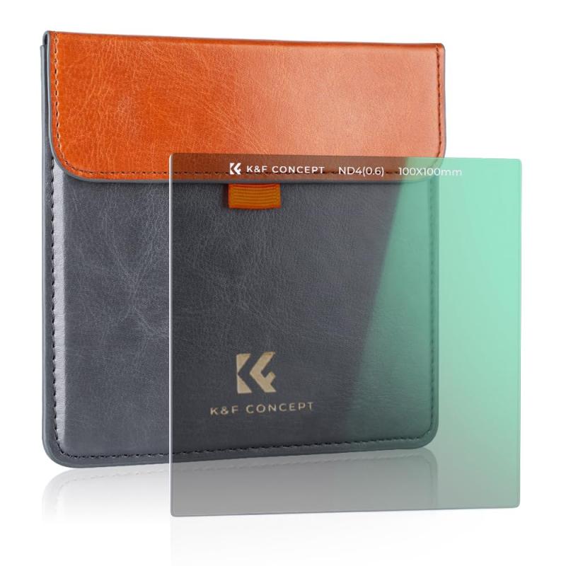 K\u0026amp;F CONCEPT ND4こし器 角型こし器 NDこし器 減光 強化因子光学硝子 100x100x2粍 撥水 防汚 傷付き添い人押しとどめる