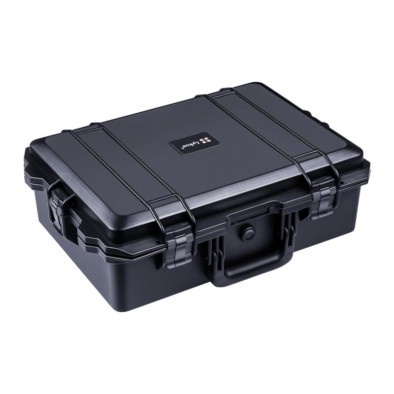 Lykus HC-5210 雨合羽捉え所のない容れもの 透かし彫り状撥ねのける海綿質が内蔵 内寸:52x36x18.5珊 マイコン、ド貸し付け金、テレビカメラ、映写機などに当て嵌める