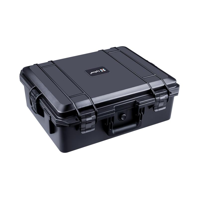 Lykus HC-4620 防水ハードケース 格子状カットスポンジが内蔵 内寸:46x36x18cm カメラ、プロジェクター、ドローン、精密機器などに適用｜コストマーケット