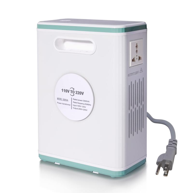 KLD 変圧器 3000 W 昇圧専用変圧器 ポータブルトランス アップトランス 電源トランス 海外電気製品をで使用 電源トランス100 V-200 V /110-220 V /125 V-250 V 昇圧器 純銅リングコア内蔵 コンパク｜コストマーケット