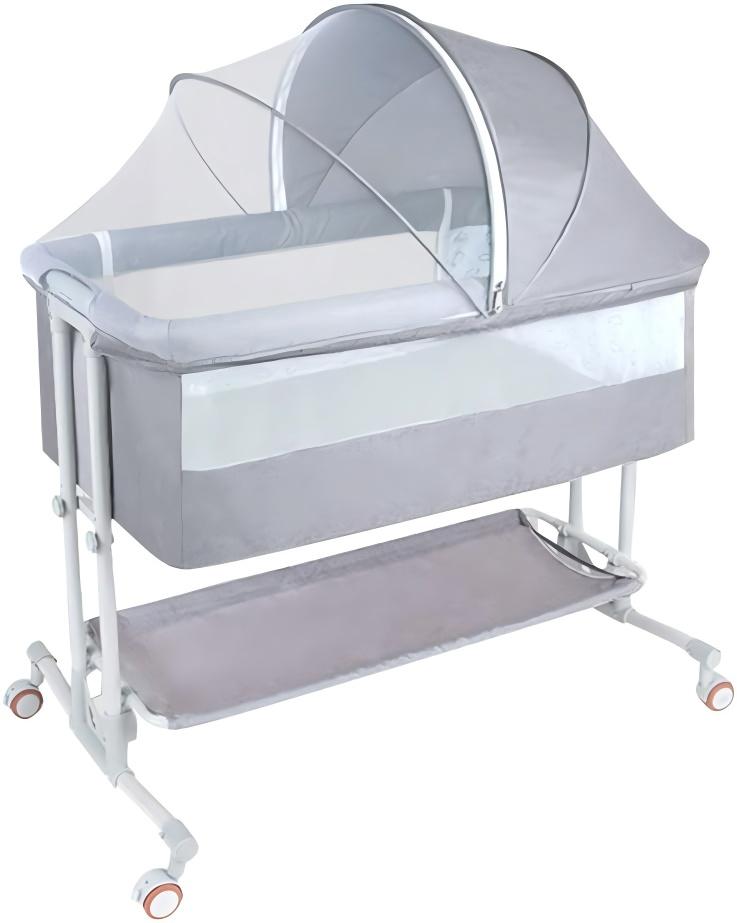 HZDMJ　ベビーベッド　持ち運び可能　添い寝　ベッド連結 HZDMJ 2024最新モデル 添い寝 ベビーベッド ミニ 持ち運び 折りたたみ