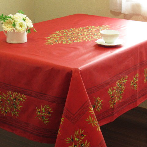 楽天市場】【フランス直輸入】プロバンス撥水加工テーブルクロス（150