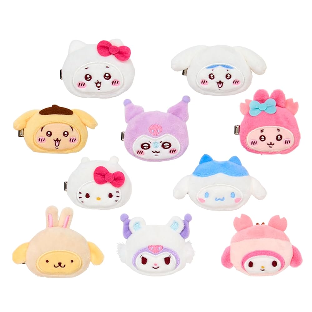 ちいかわ ハチワレ シナモロール ぬいぐるみ　2個セット ちいかわ サンリオコラボ ハチワレ シナモロールぬいぐるみと