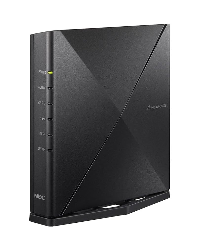 NEC Aterm 無線LAN WiFi ルーター Wi-Fi6(11ax)デュアルバンド対応 5ストリーム PA-WX4200D5