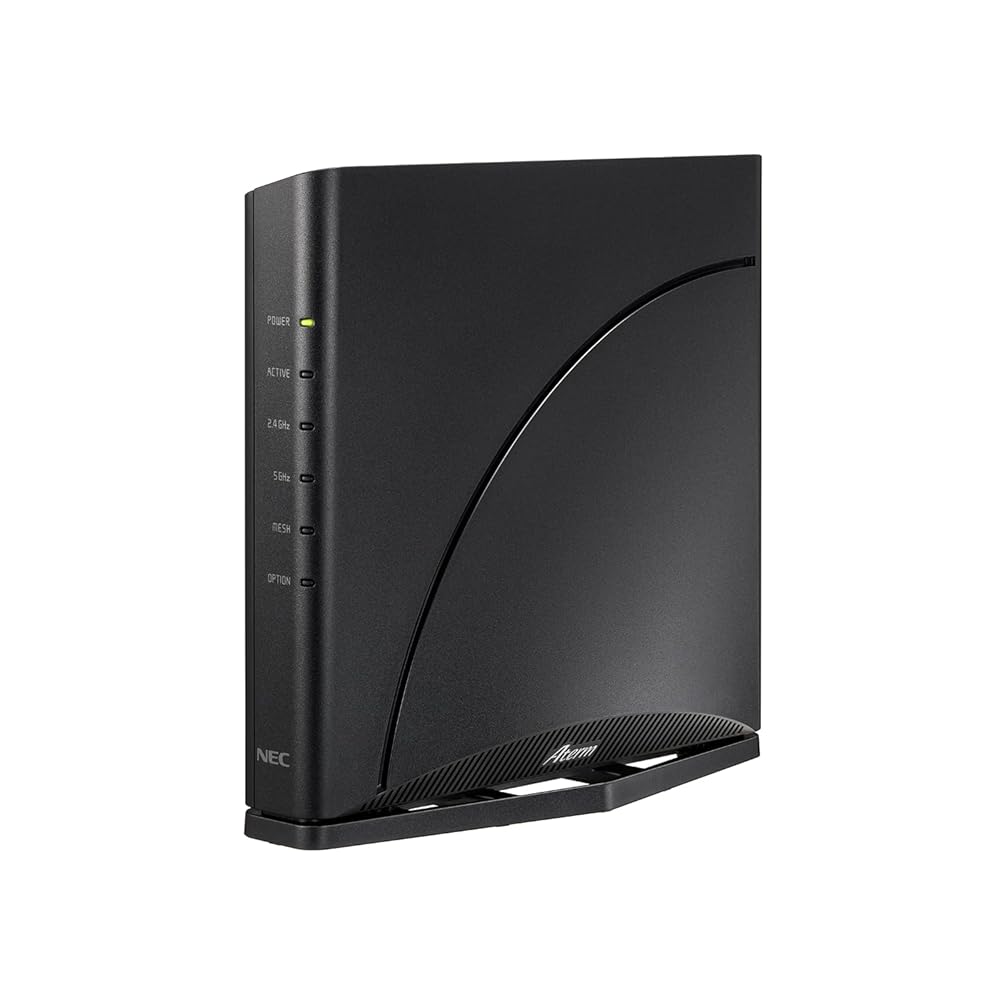 NEC PA-7200D8BE Aterm 7200D8BE Wi-Fi7相応う 無線電話ローカルエリアネットワークルータ 5GHz+2.4GHz デュアル周波数帯域相応う