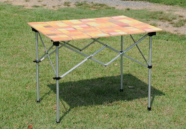 楽天市場】コールマン アウトドアテーブル 120cm ナチュラルモザイク