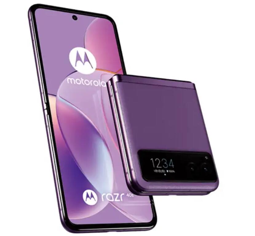 【中古A】motorola razr 40s SIMフリー 256GB Purple green