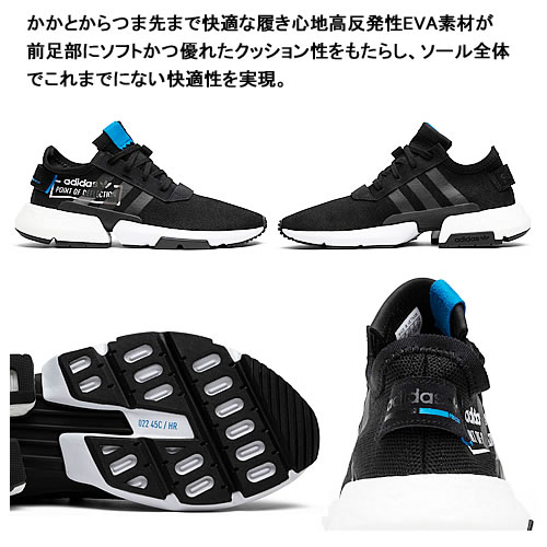 adidas P.O.D. S3.1 Black Blue | CG6884 adidas P.O.D. S3.1 Black Blue | CG6884