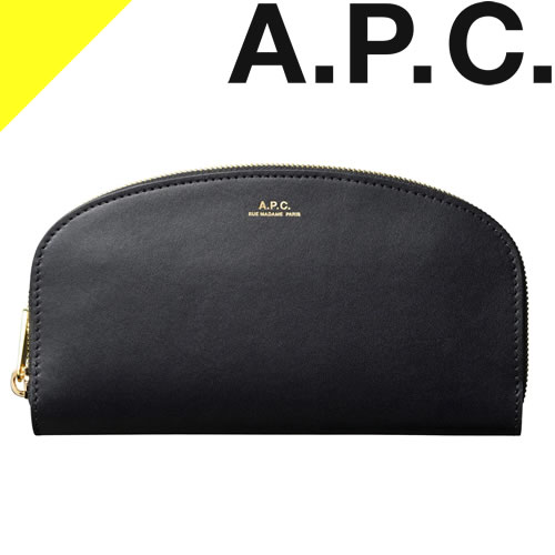 楽天市場】アーペーセー 長財布 ハーフムーン レディース APC