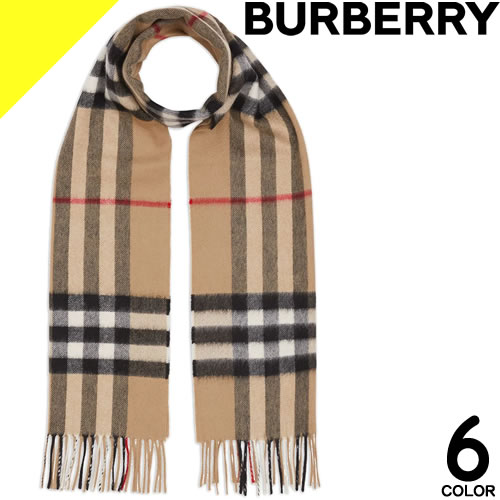 【楽天市場】バーバリー BURBERRY マフラー レディース メンズ スカーフ カシミア チェック フリンジ ブランド プレゼント