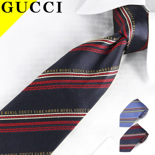 楽天市場】グッチ GUCCI ネクタイ ビー ハチ ストライプ柄 シルク