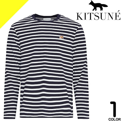 ☆メゾンキツネ　メンズ　長袖　Lサイズ☆ 楽天市場】メゾンキツネ 長袖Tシャツ MAISON KITSUNE ボールド