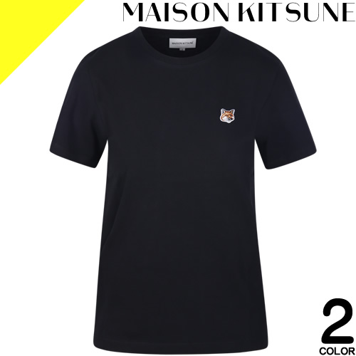 お洒落★MAISON KITSUNE コットンジャージー ロゴＴシャツ 楽天市場】メゾンキツネ Tシャツ メンズ レディース 半袖 MAISON