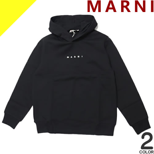楽天市場】MARNI マルニ Logo Hoodie フーディ プルオーバーパーカー