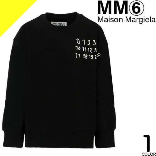 楽天市場】エムエムシックス メゾンマルジェラ スウェット ブラック