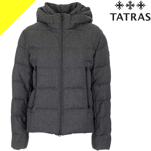 楽天市場 タトラス ダウン ダウンジャケット アゴルド メンズ ウール フード付き ブランド 大きいサイズ グレー Tatras Agordo Cotonas コトナス