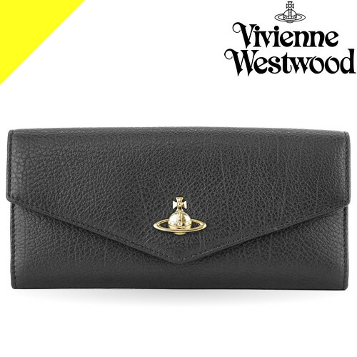 超大特価 ヴィヴィアンウエストウッド ヴィヴィアン 財布 長財布 二つ折り長財布 レディース オーブ ブランド 本革 薄い かぶせ 黒 ブラック Vivienne Westwood Balmoral Credit Card Wallet 正規激安 Hillcrestcare Org