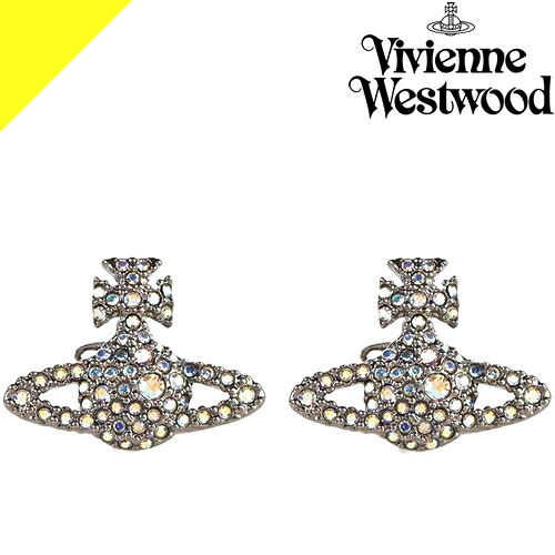 激安 ピアス イヤリング ピアス ヴィヴィアン ヴィヴィアンウエストウッド レディース Cn S171 Earrings Stud Relief Bas Grace Westwood Vivienne ガンメタル ブランド シンプル アクセサリー オーブ Dgb Gov Bf