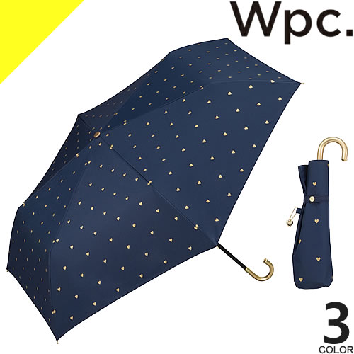 市場 Wpc 撥水 かわいい Uvカット 折りたたみ傘 W P C おしゃれ 雨傘 晴雨兼用 丈夫 完全遮光 レディース 軽量 傘 日傘