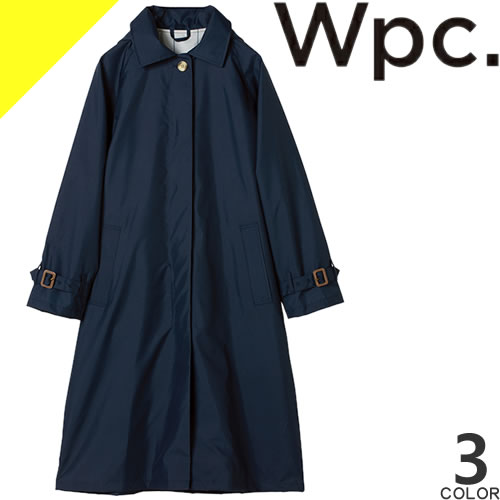 楽天市場 Wpc W P C レインコート レディース トレンチコート レインウェア カッパ 雨具 自転車 防水 撥水 通学 通勤 ロング かわいい おしゃれ ネイビー ベージュ Top Coat R 1102 ネコポス発送 Cotonas コトナス