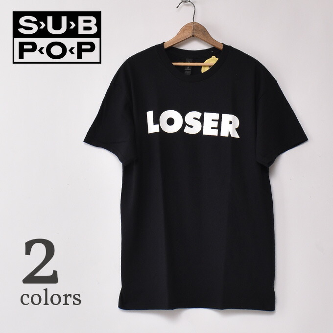 楽天市場】SUB POP RECORDS LOSER Tシャツ サブポップ レーベル