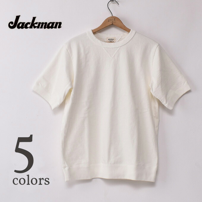 Jackman / Dotsume Rib T-Shirt (JM5110) 手玉マン / ドツメリブＴシャツ 全5色