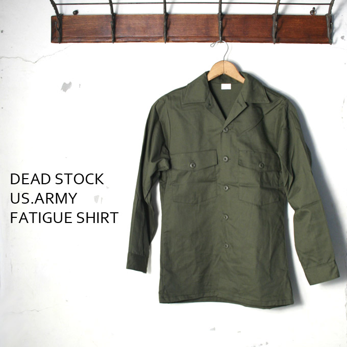 デッドストック　未使用　US ARMY ユーティリティシャツ　1987年製　希少 DEADSTOCK】70s US Army Utility Shirts 