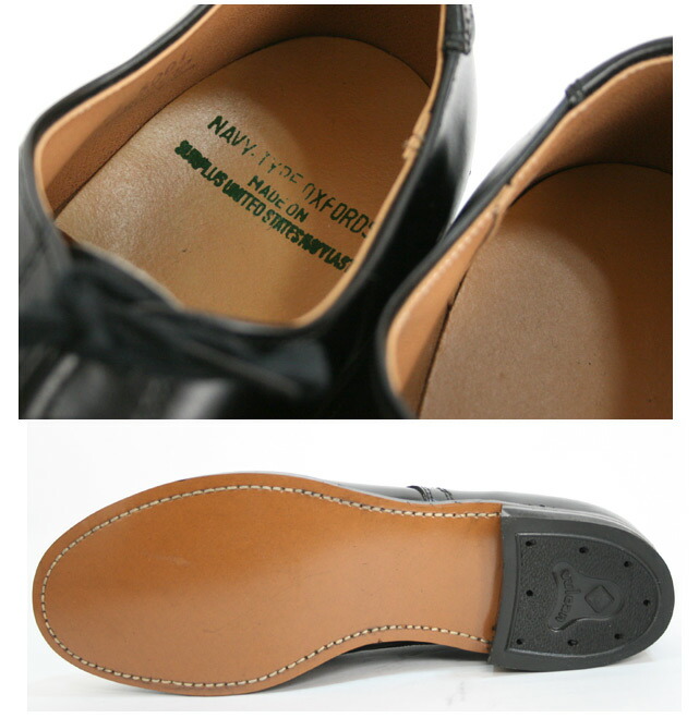us navy black oxford shoes