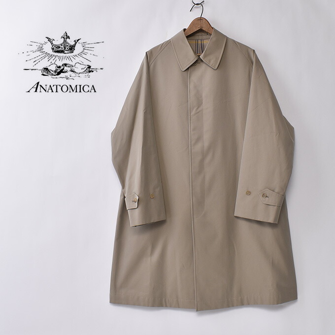 楽天市場】【ANATOMICA】アナトミカSINGLE RAGLAN COAT 2 REVERSIBLEシングルラグランコート2  リバーシブルリバーシブル ステンカラーコートOYSTER オイスター : Cott