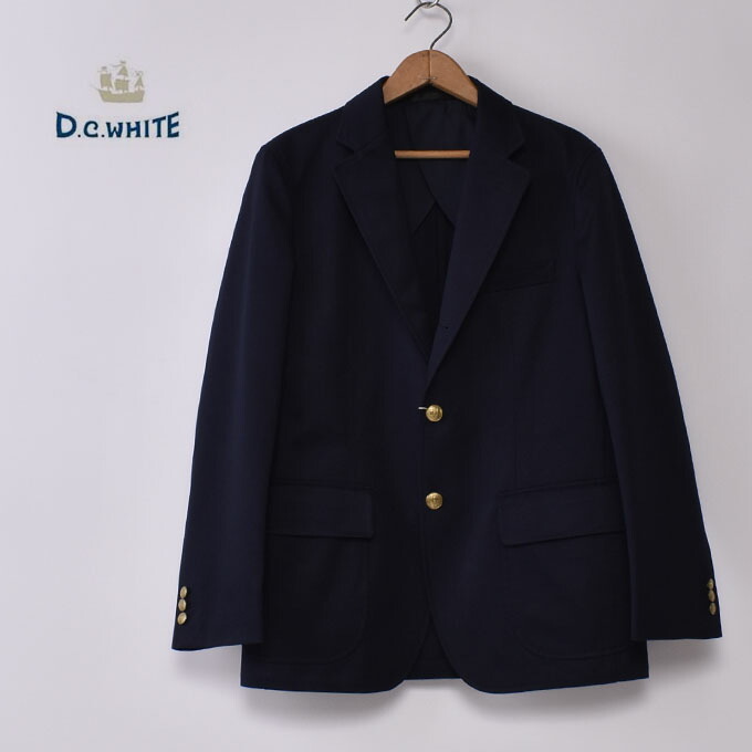 【楽天市場】【DC WHITE】ディーシーホワイトCOTTON LINEN NAVY BLAZER（D231155）コットンリネン ネイビーブレザー  紺ブレNAVY ネイビー : Cott