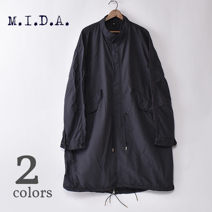 ★40％OFF SALE！ MIDA / U.S. Army M-65 Parka（M233000） ミダ / ユーエスアーミー M65 パーカー フィッシュテイルパーカー 全2色