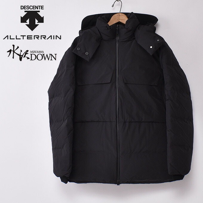 【楽天市場】DESCENTE ALLTERRAIN / Mizusawa Down / Mountaineer (DAMYGK30U) / (BK)  Blackデサント オルテライン / 水沢ダウン / マウンテニア / ブラックz10x : Cott