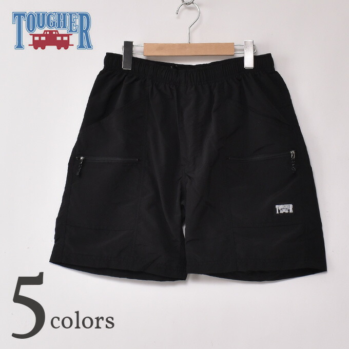 楽天市場】タファー TOUGHER TECH SHORTS TASLAN NYLON テックショーツ