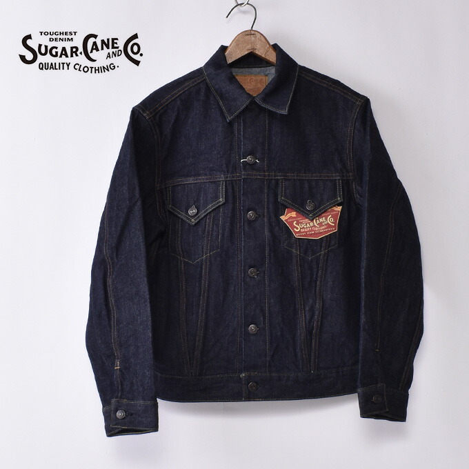 SUGAR CANE / Lot No. SC12962 / 14.25薬局衡オンス. DENIM JACKET 1962 MODELシュガーケーン / ジーンズ上衣 ジージャン