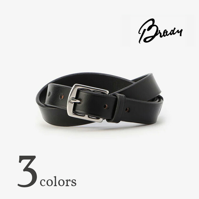 Brady / STIRRUP BELT / NEW TAN・FRENCH TAN・BLACKブレディ / スティラップベルト 全3色（ニュータン・フレンチタン・ブラック）z10x｜Cott