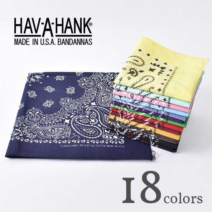 楽天市場】THE BANDANNA COMPANY / HAV-A-HANK / BANDANA