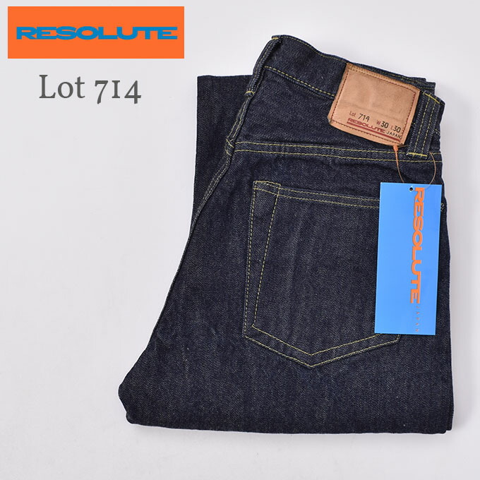 楽天市場】RESOLUTE / Lot 710 Tapered Straight 66model JEANS / ONE