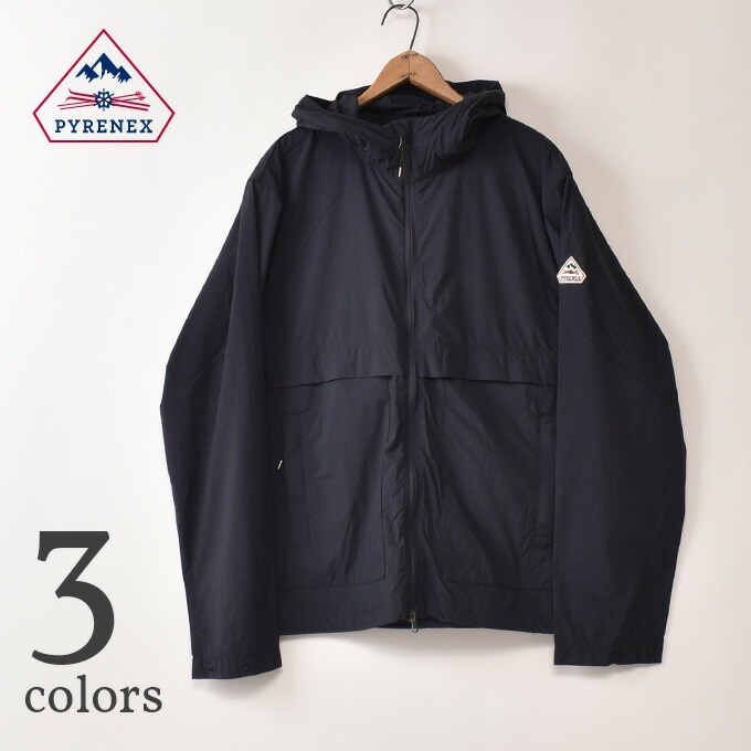 ピレネックス / HUZ013 スレ―ル ウインドブレーカー ナイロンパーカー ナイロンフーディー 全3色 PYRENEX / SOULER UNISEX アウター ユニセックス ブランド 32,890円