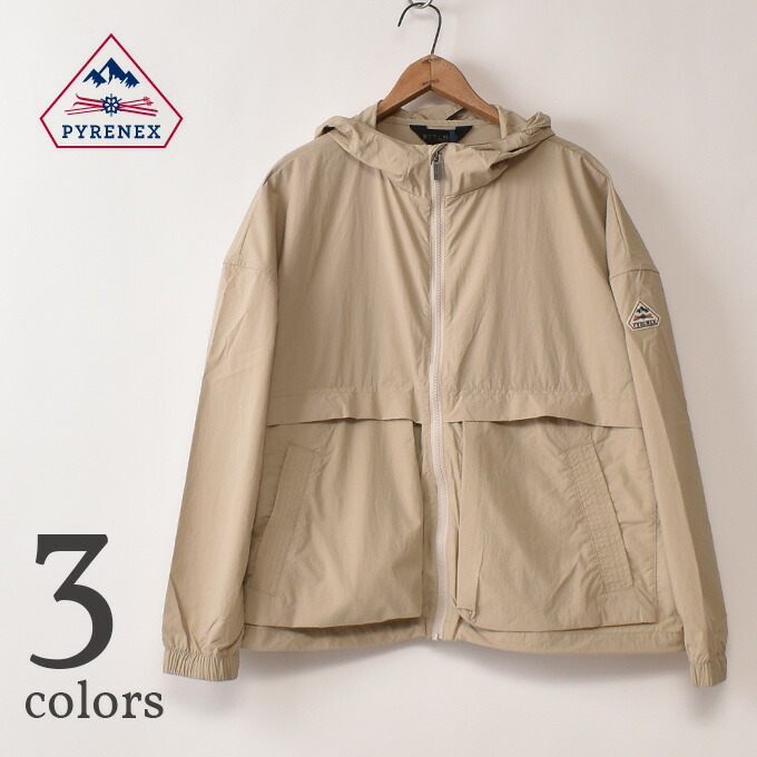 ピレネックス / ヨーコ レディース 上衣 ナイロンパーカー ナイロンフーディー 全3色 PYRENEX / YOKO (WOMEN\u0027s)アウター ウーマンズ  ブランド名