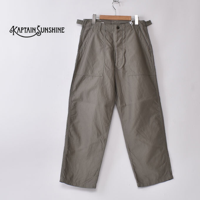 楽天市場】KAPTAIN SUNSHINE / 5P Zipper Front Denim Pants