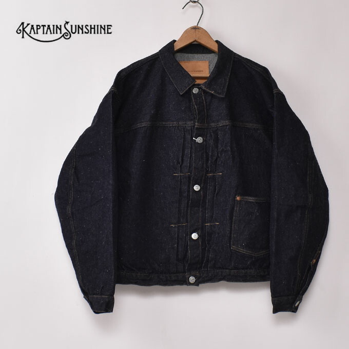 KAPTAIN SUNSHINE / Denim Tracker 1P Jacket (KSBSJK01) / INDIGO キャプテンサンシャイン / デニムトラッカーワンポケットジャケット ジージャン / インディゴ