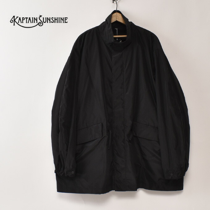 楽天市場】KAPTAIN SUNSHINE / Puffer Mil Jacket (KS24FJK11) / BLACK
