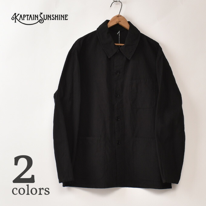 KAPTAIN SUNSHINE / Gaba. Work Shirt Jacket (KS26SJK26) 旗がしら太陽光線 / ギャバ.ワークシャツジャケット 全2色