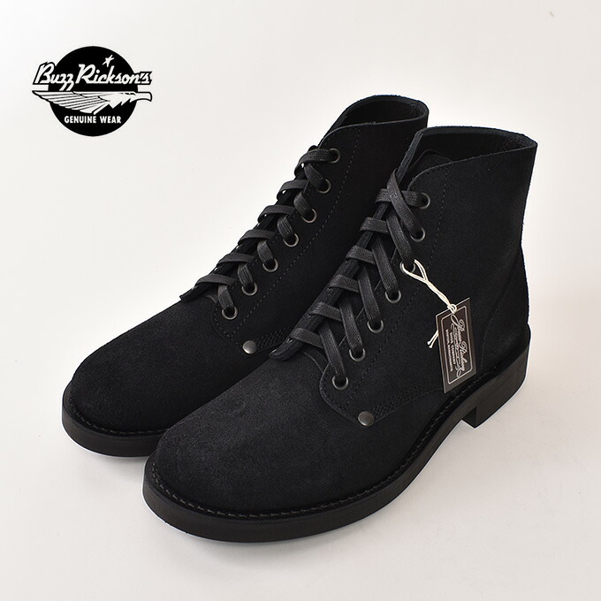 BUZZRICKSON\u0027S / Lot No. BR02859 / WILLIAM GIBSON COLLECTION BLACK M-43バズリクソンズ / M-43客あしらいシューズ / 黒いこと