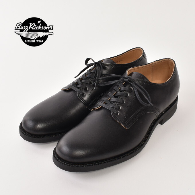 楽天市場】Buzz Rickson's ブラックサービスシューズSHOES, LOW