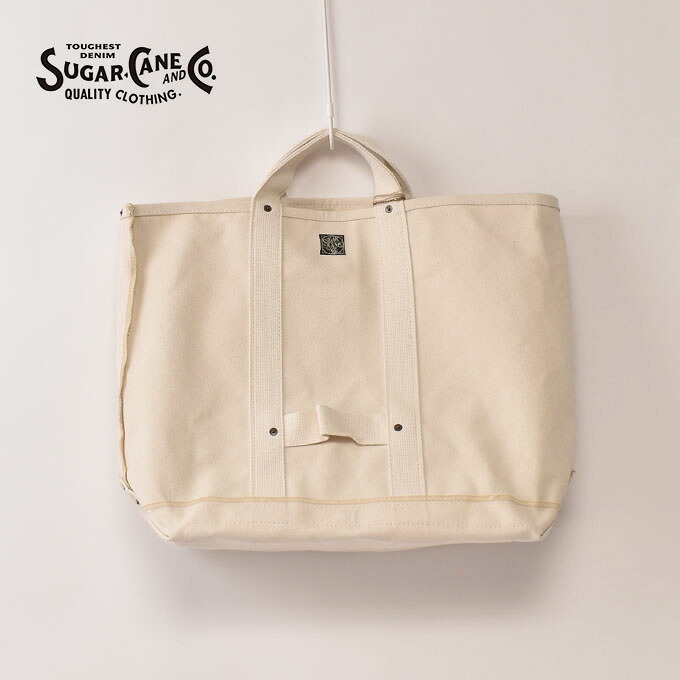 SUGAR CANE / Lot No. SC02793 / FICTION ROMANCE 23oz. COTTON CANVAS TOOL BAG / 105) OFF WHITE シュガーケーン / フィクションロマンス 23オンス コットンキャンバスツールバッグ / オフホワイト