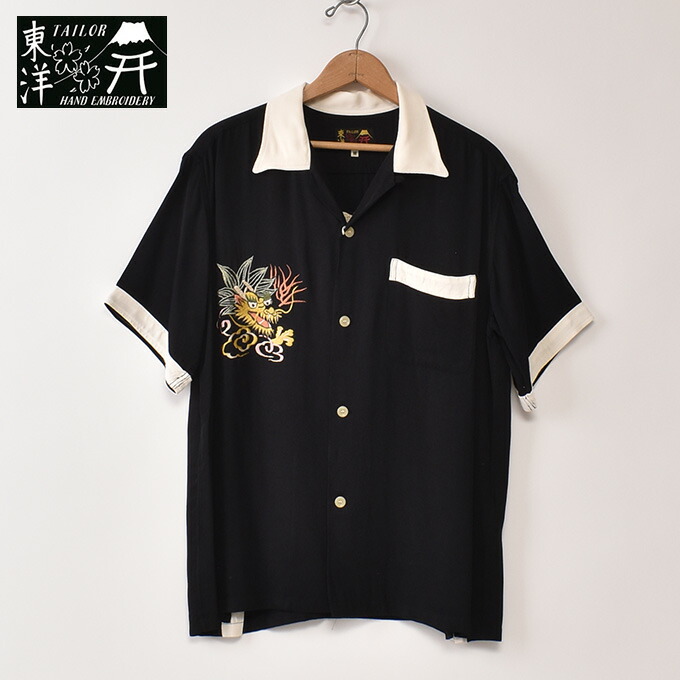東洋エンタープライズ / テイラー東洋 / Lot No. TT39701 / スカシャツ スカボーリングシャツTAILOR TOYO / SUKA SHIRT &ldquo;DRAGON&rdquo; / 119) BLACK｜Cott 22,484円