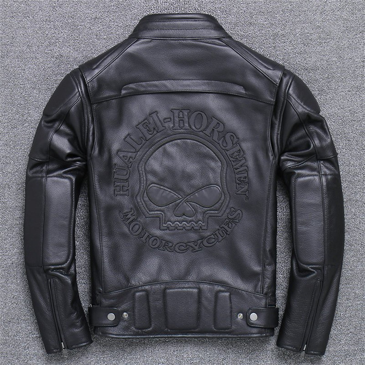 「クーポンで10％オフ」 バイクウェア バイクジャケット 革ジャン レザージャケット バイクジャケット ライダース ジャケット 本革 牛革 防風 防寒 レザー お洒落 革ジャン メンズ 父の日 28,143円