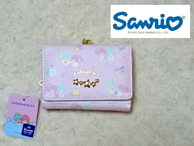 キキララ財布３点セット リトルツインスターズ】キキララの三つ折り財布［lts-002］